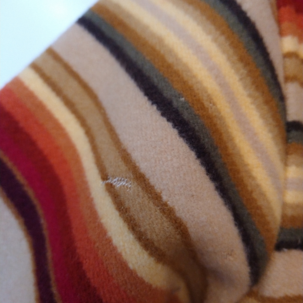 Pendleton Multicolor Striped Pea Coat - image 6